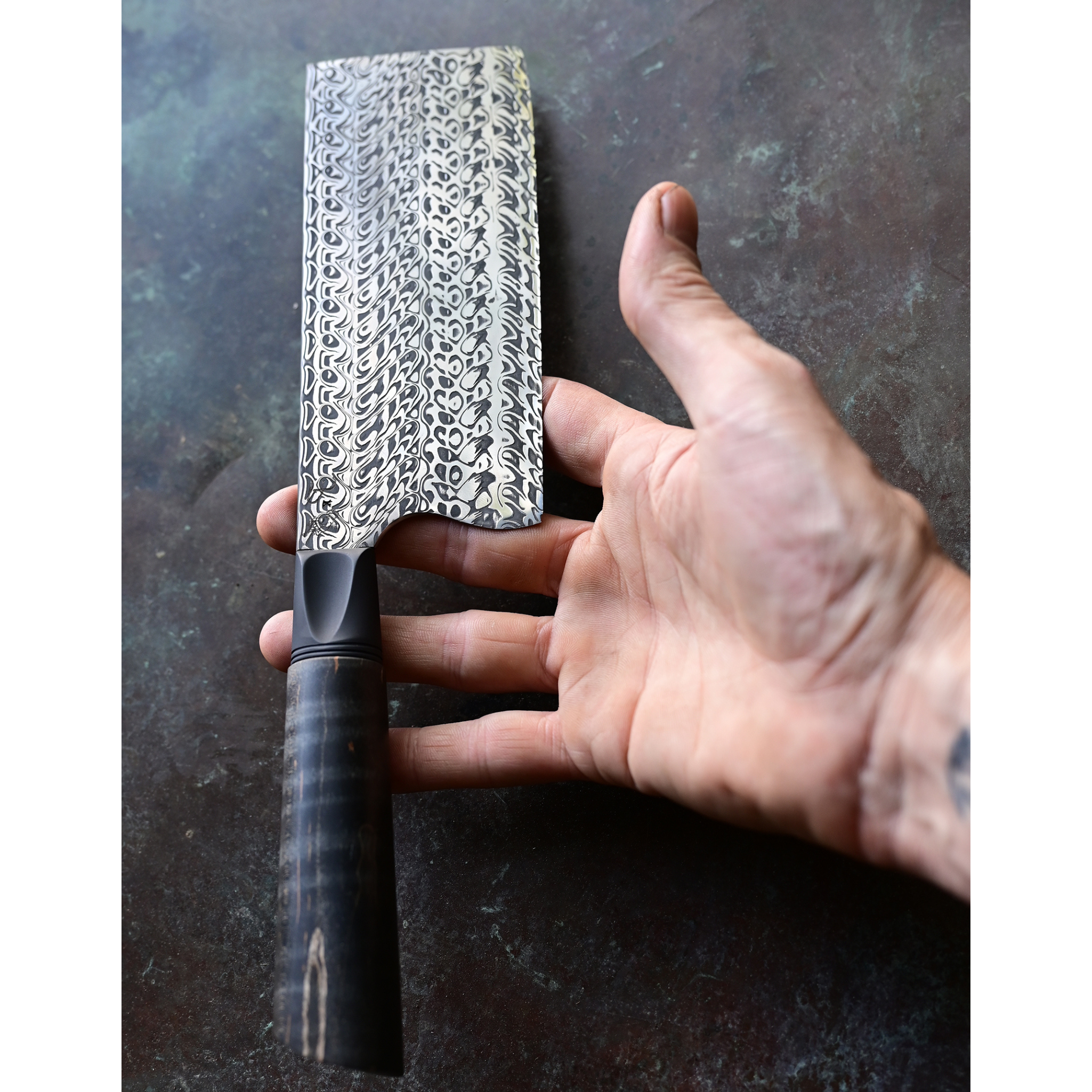 Svavner Black Maple Mini Cleaver