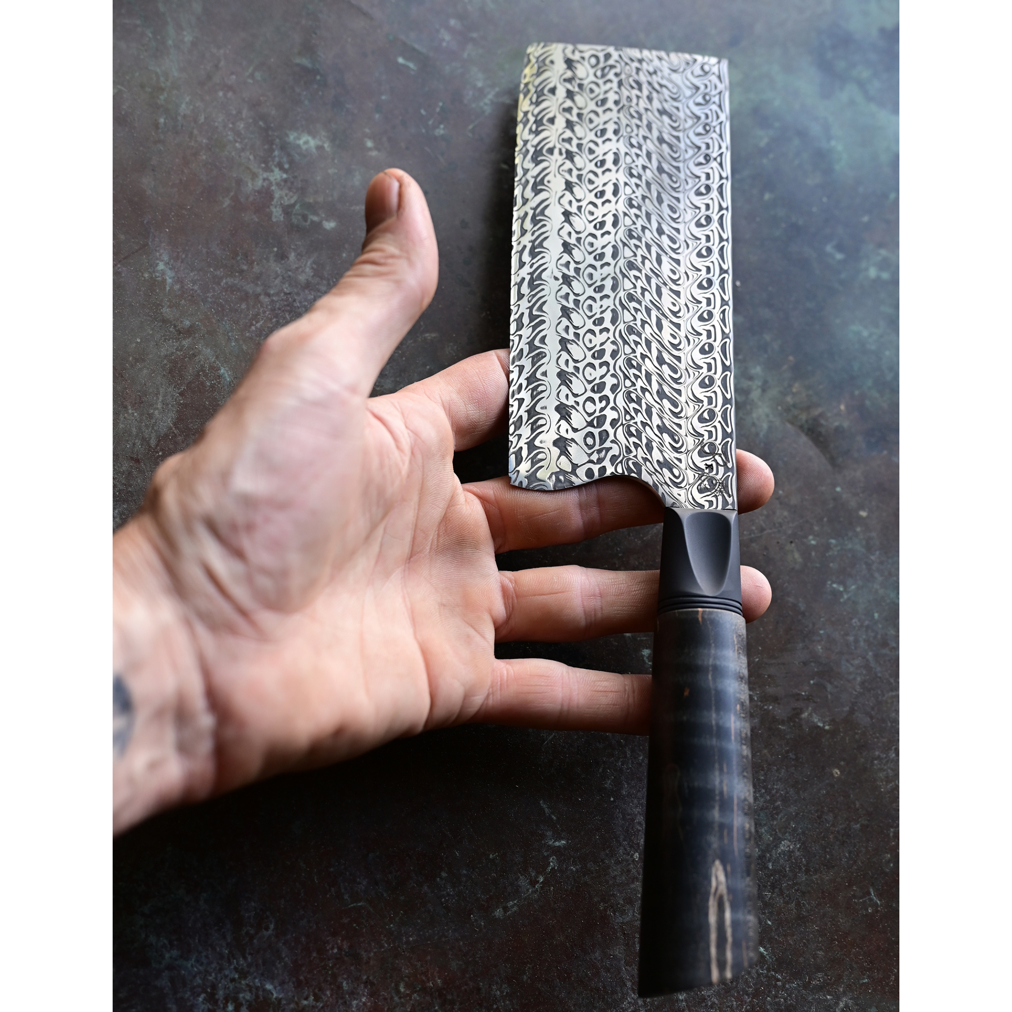Svavner Black Maple Mini Cleaver