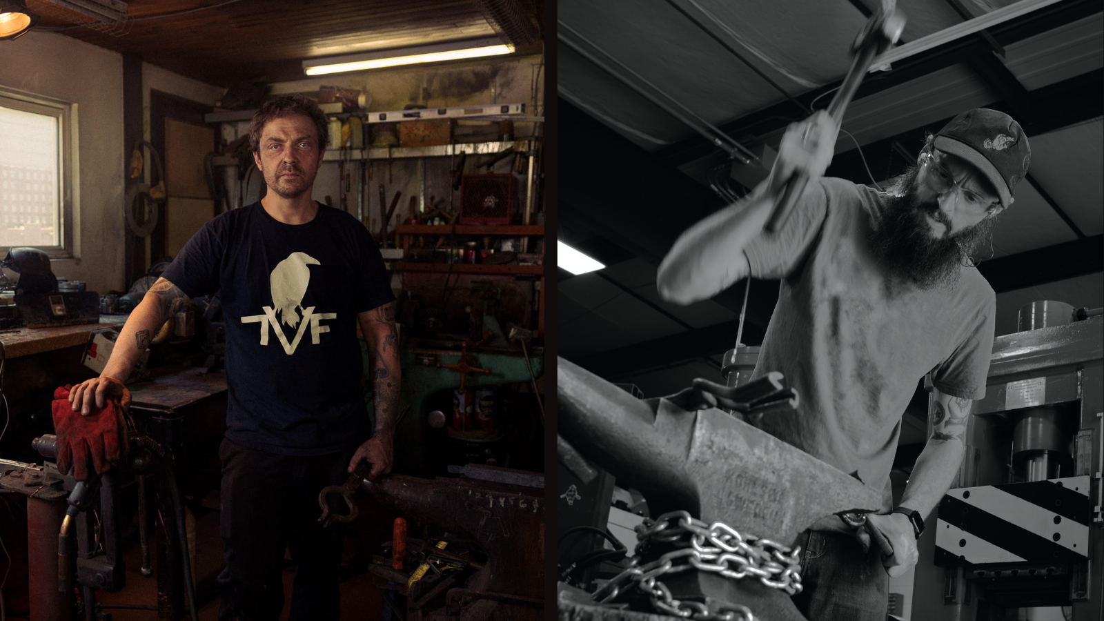 Casey Vilensky and John Phillips Knifemakers