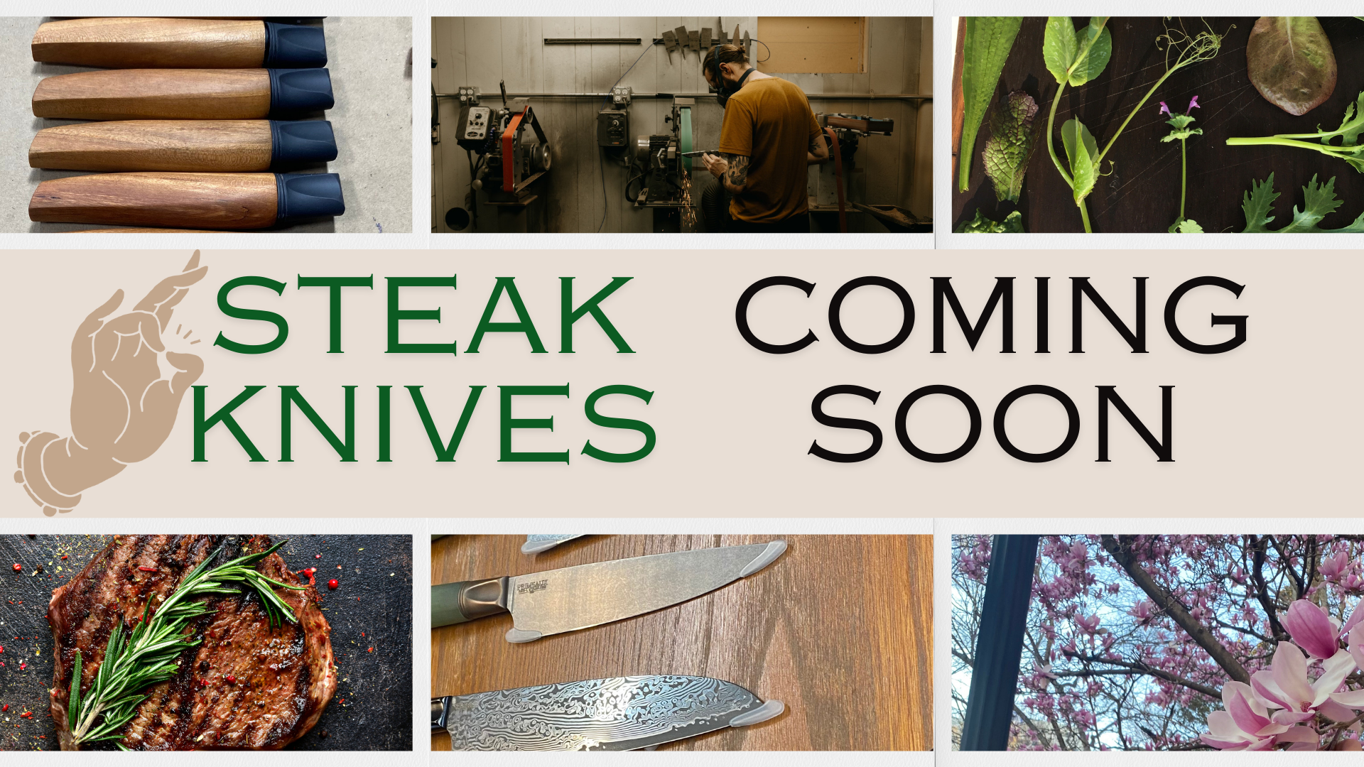Primeaux Steak Knives: Coming Soon!