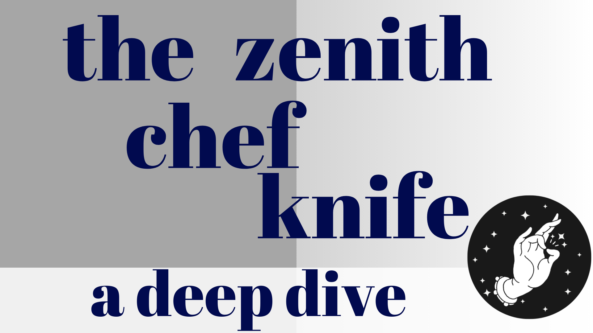 The Primeaux Zenith Chef Knife