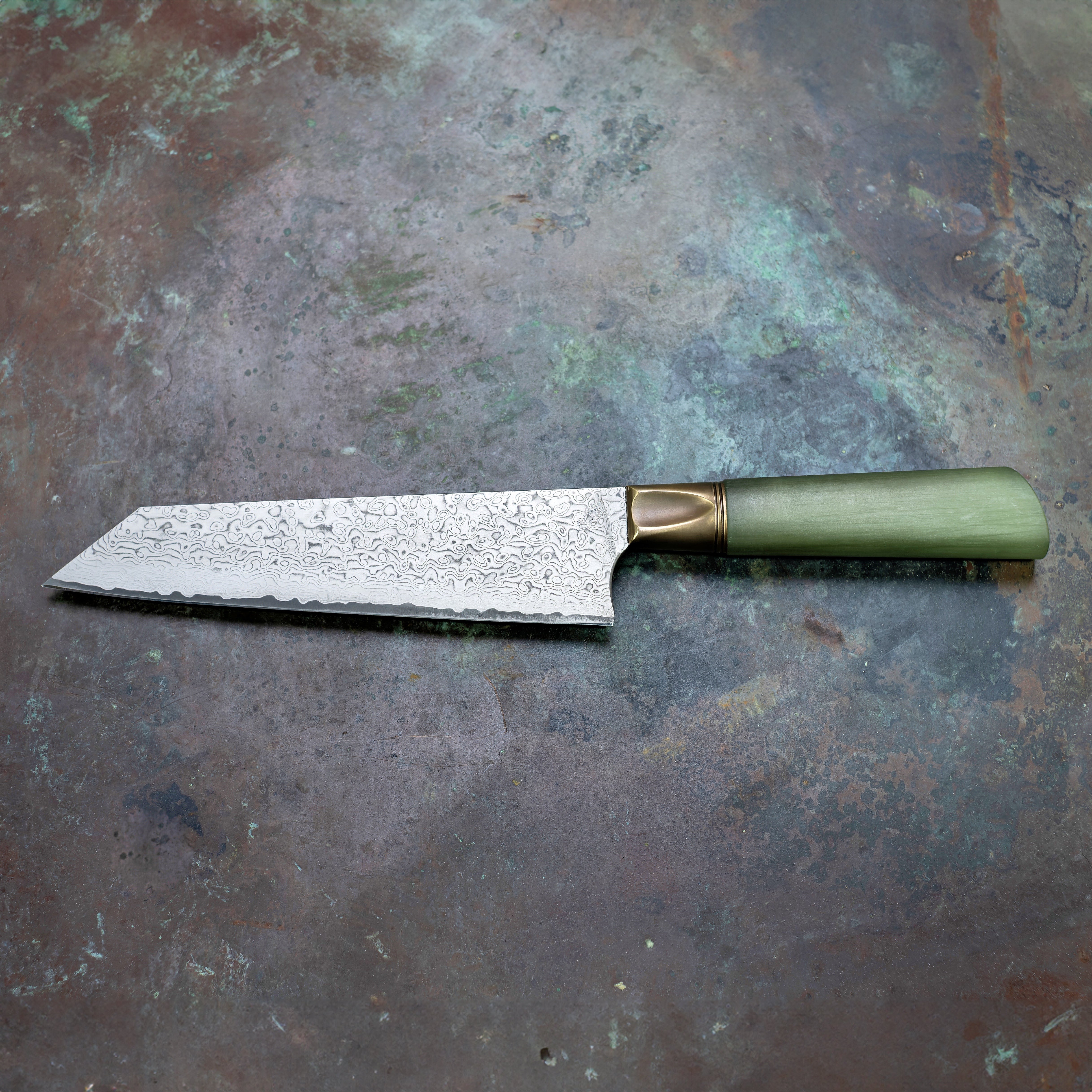 Jade Monolith K-Tip in Damascus