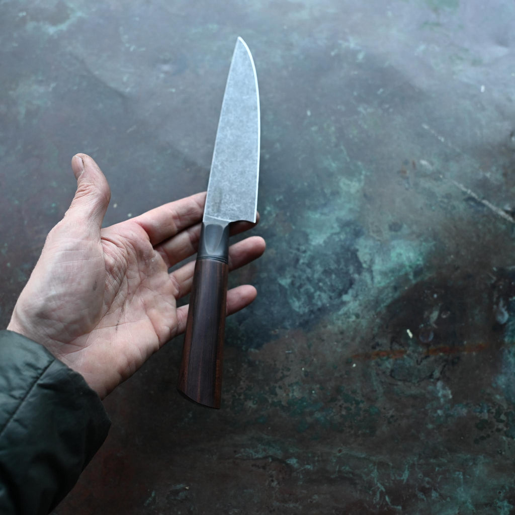 Mo-V Stonewash Santoku Knife from Mo-V Stonewash knives collection