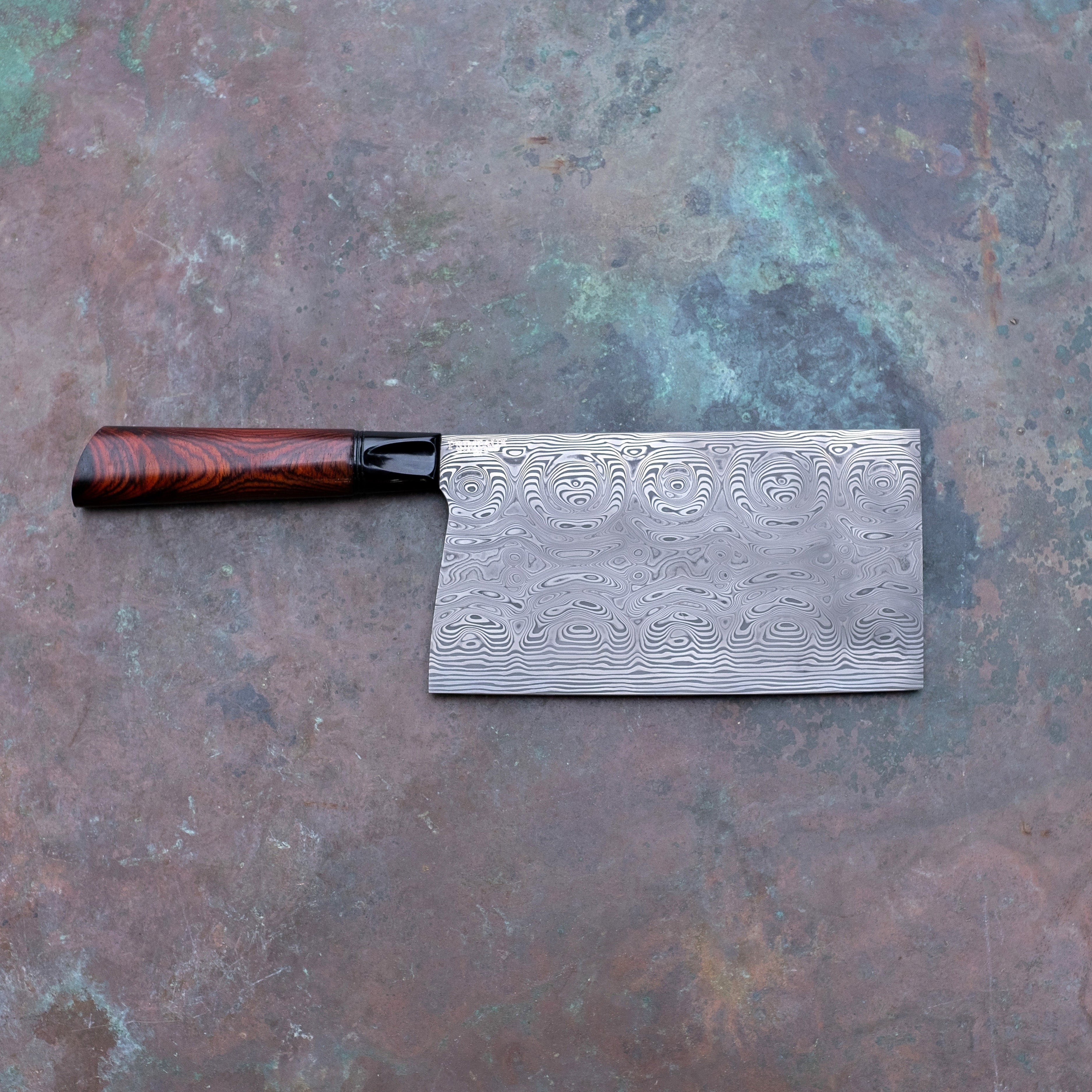 Chinese Cleaver in Grosserosen & Cocobolo