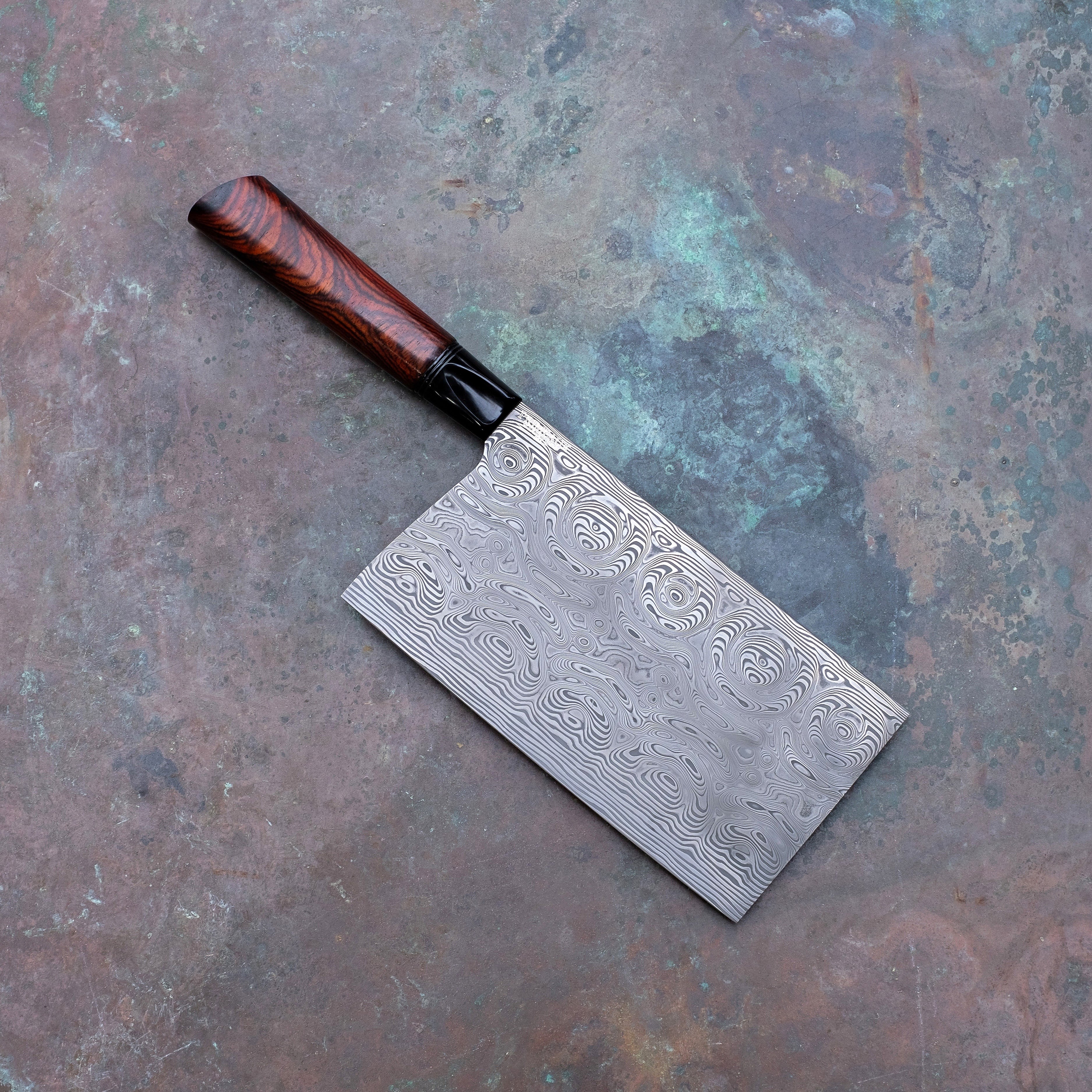 Chinese Cleaver in Grosserosen & Cocobolo