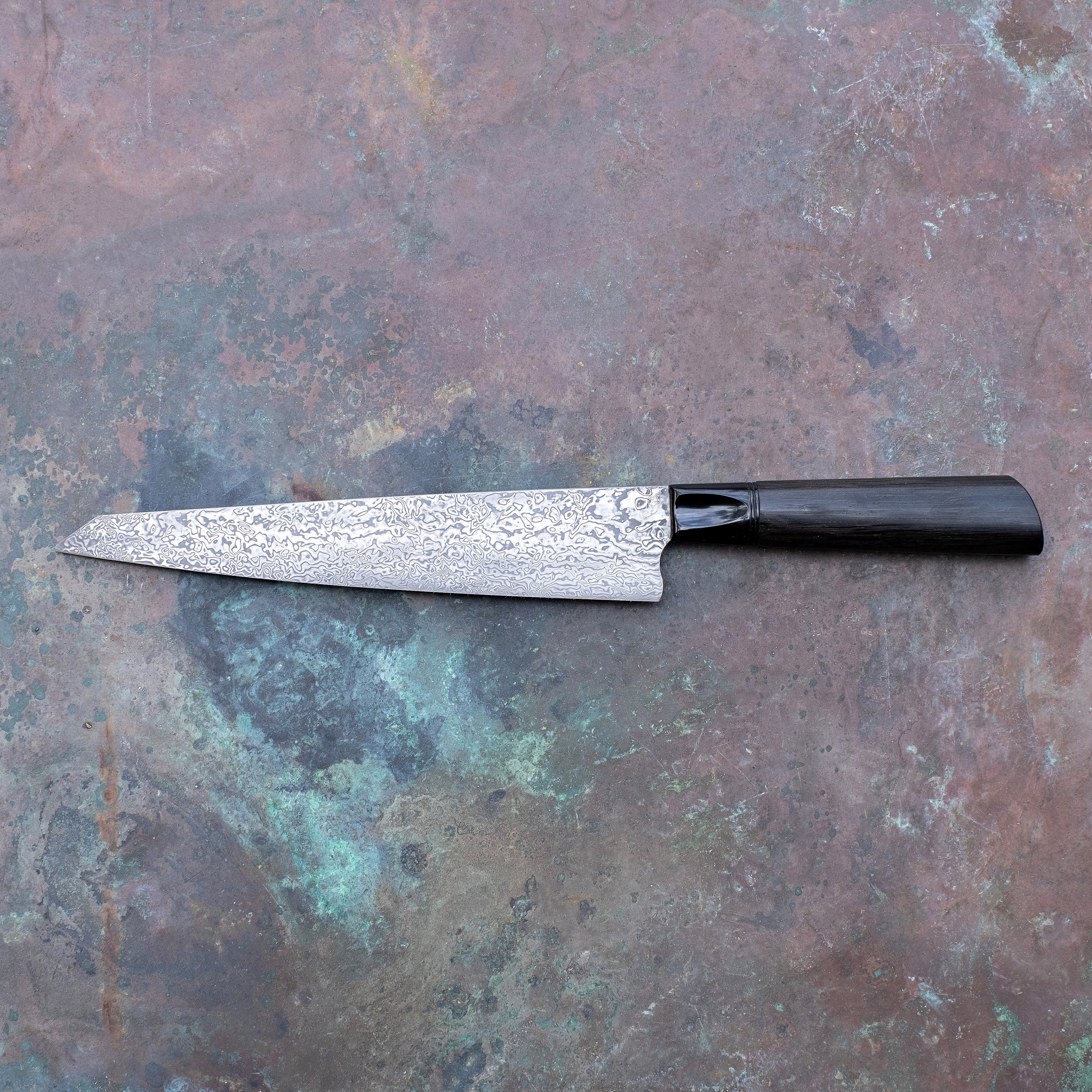 Sujihiki in Drakkar with Ancient Bog Oak