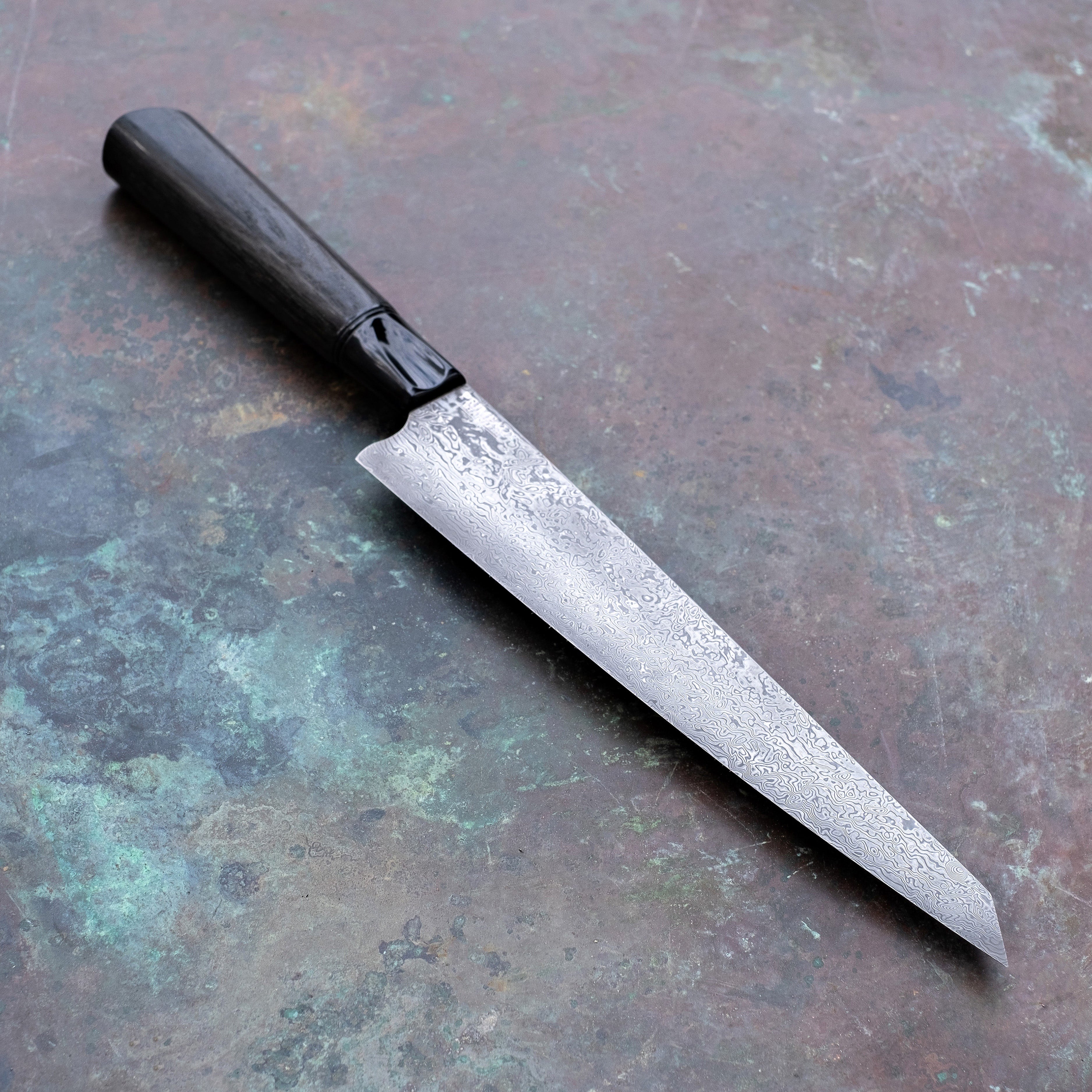 Sujihiki in Drakkar with Ancient Bog Oak