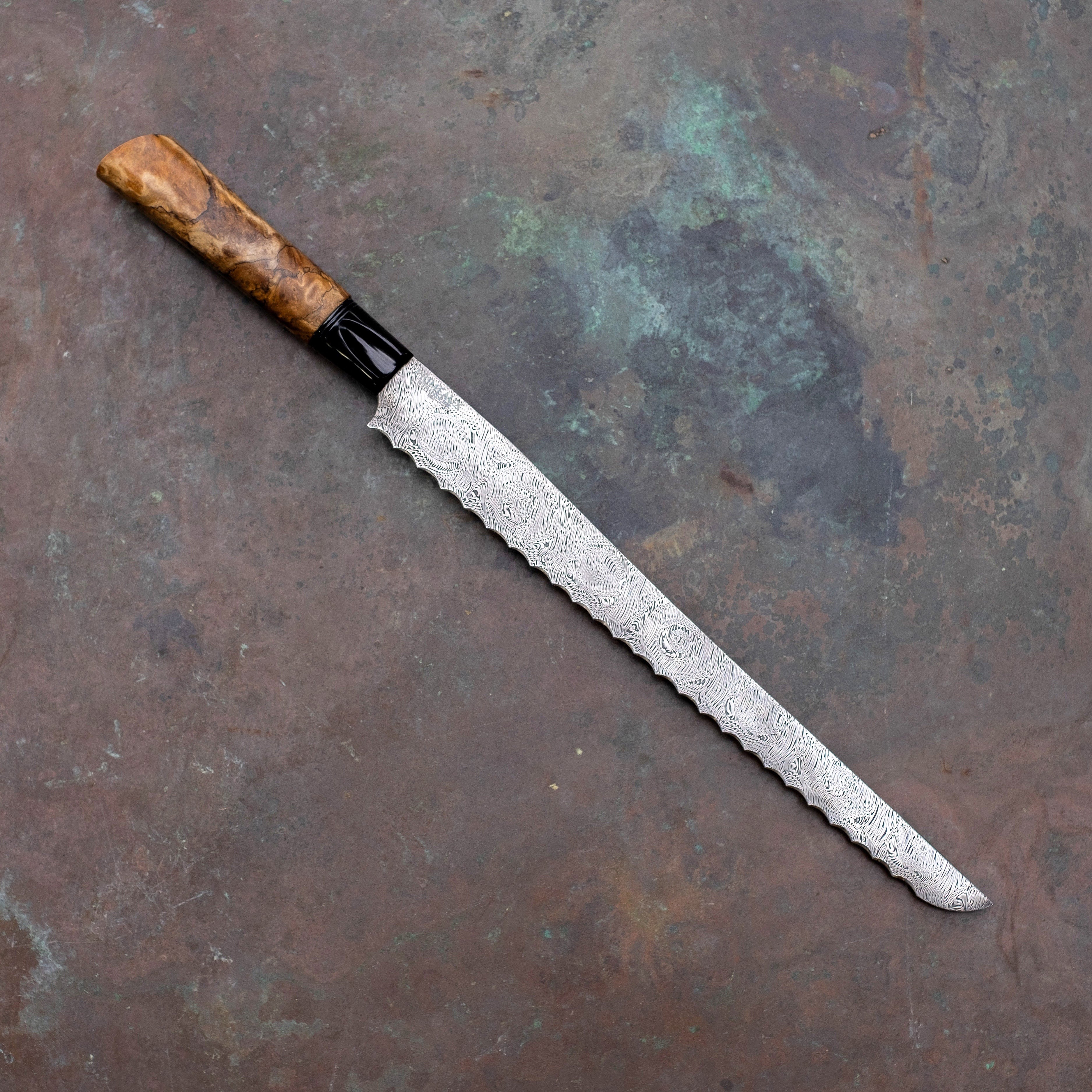 Bread & Brisket Knife in Grabak & Cheesewood