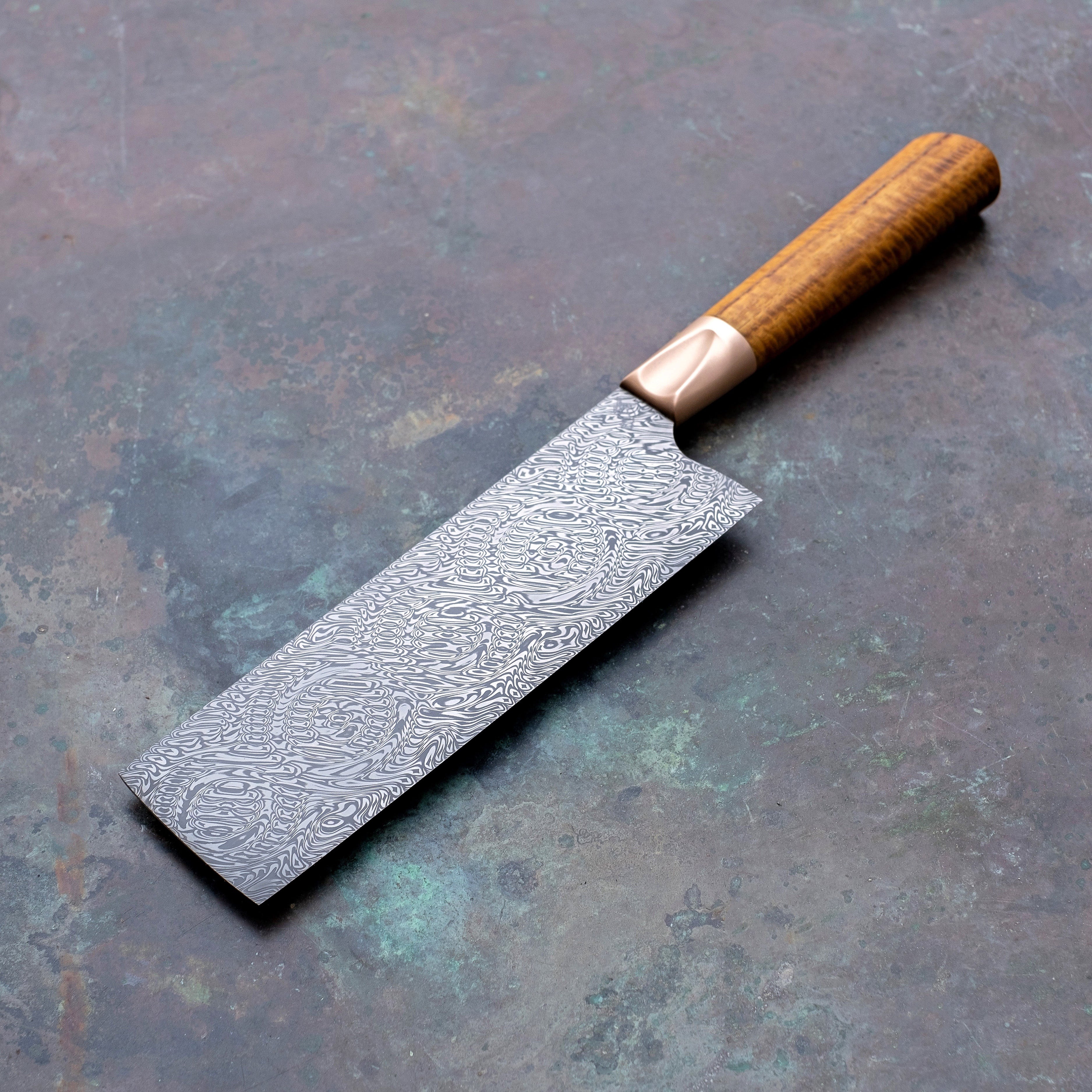 Grabak Nakiri with Curly Narra and Copper