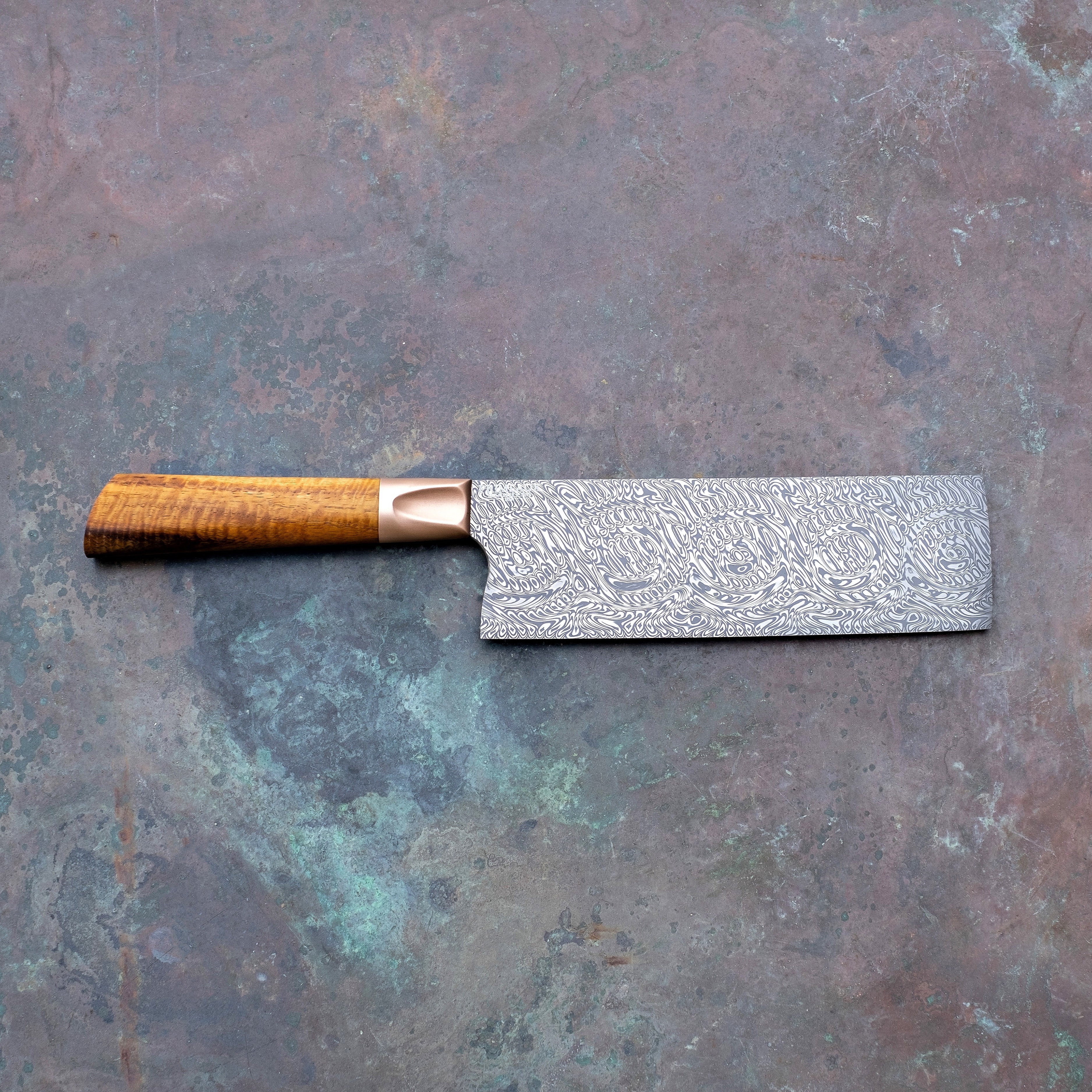 Grabak Nakiri with Curly Narra and Copper