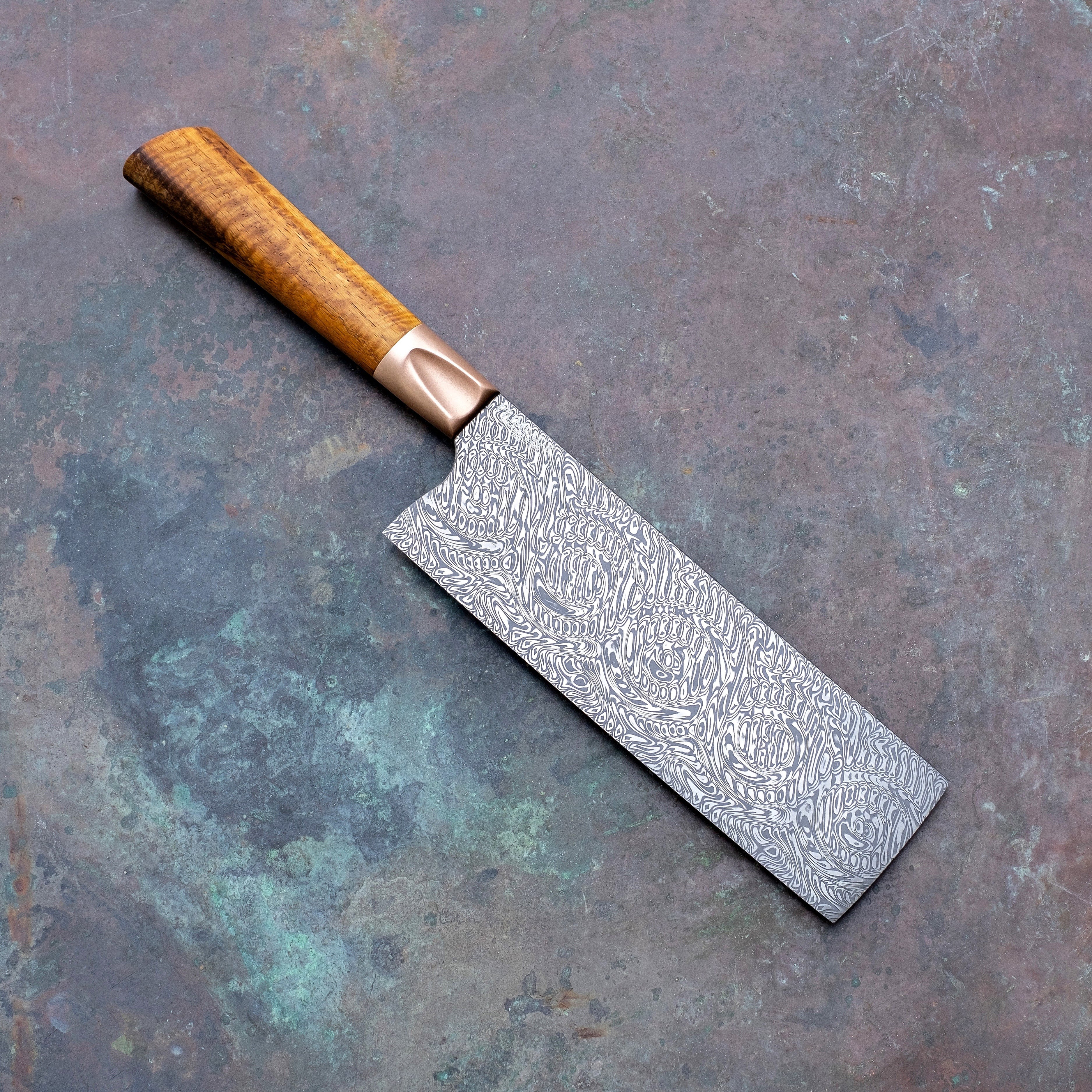 Grabak Nakiri with Curly Narra and Copper