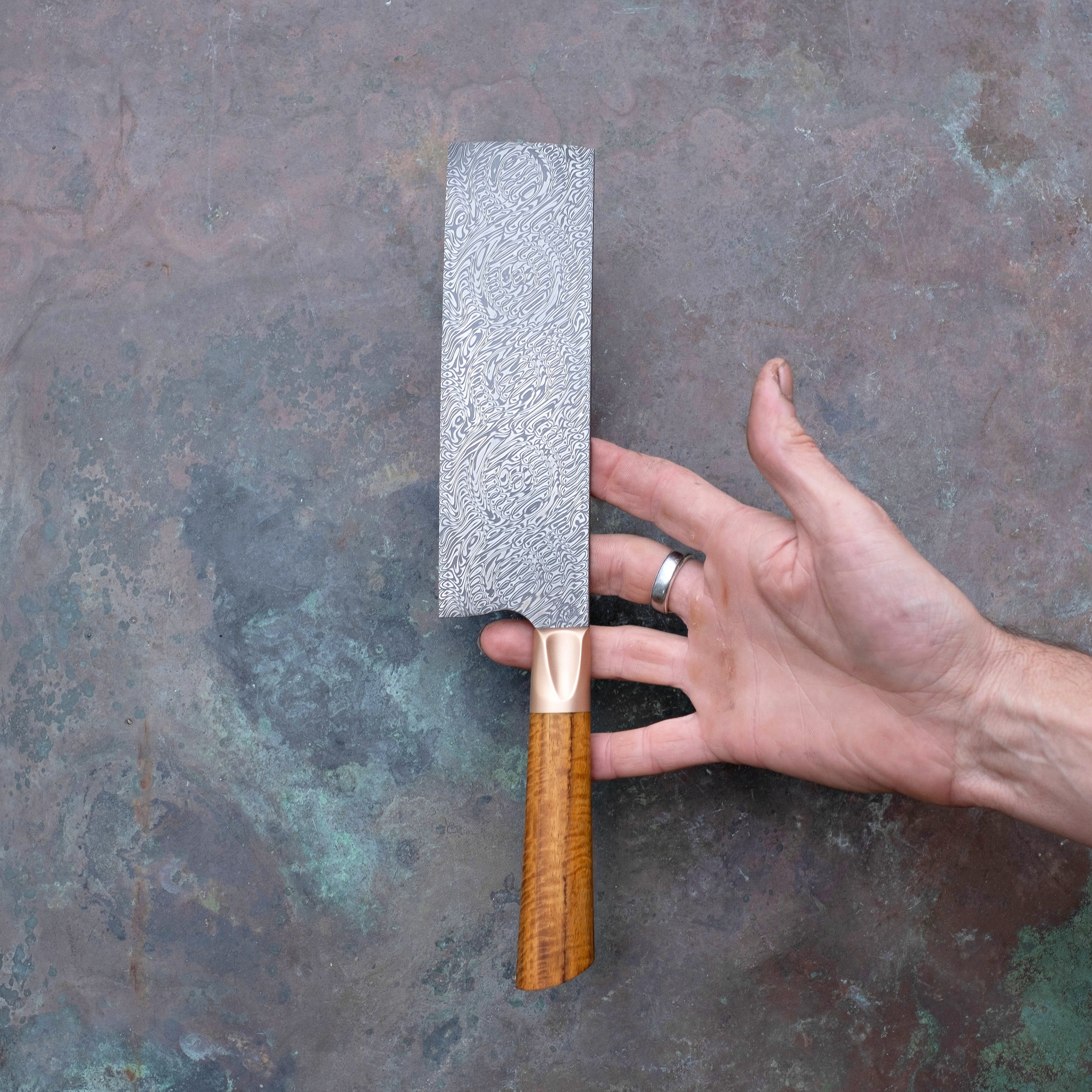 Grabak Nakiri with Curly Narra and Copper