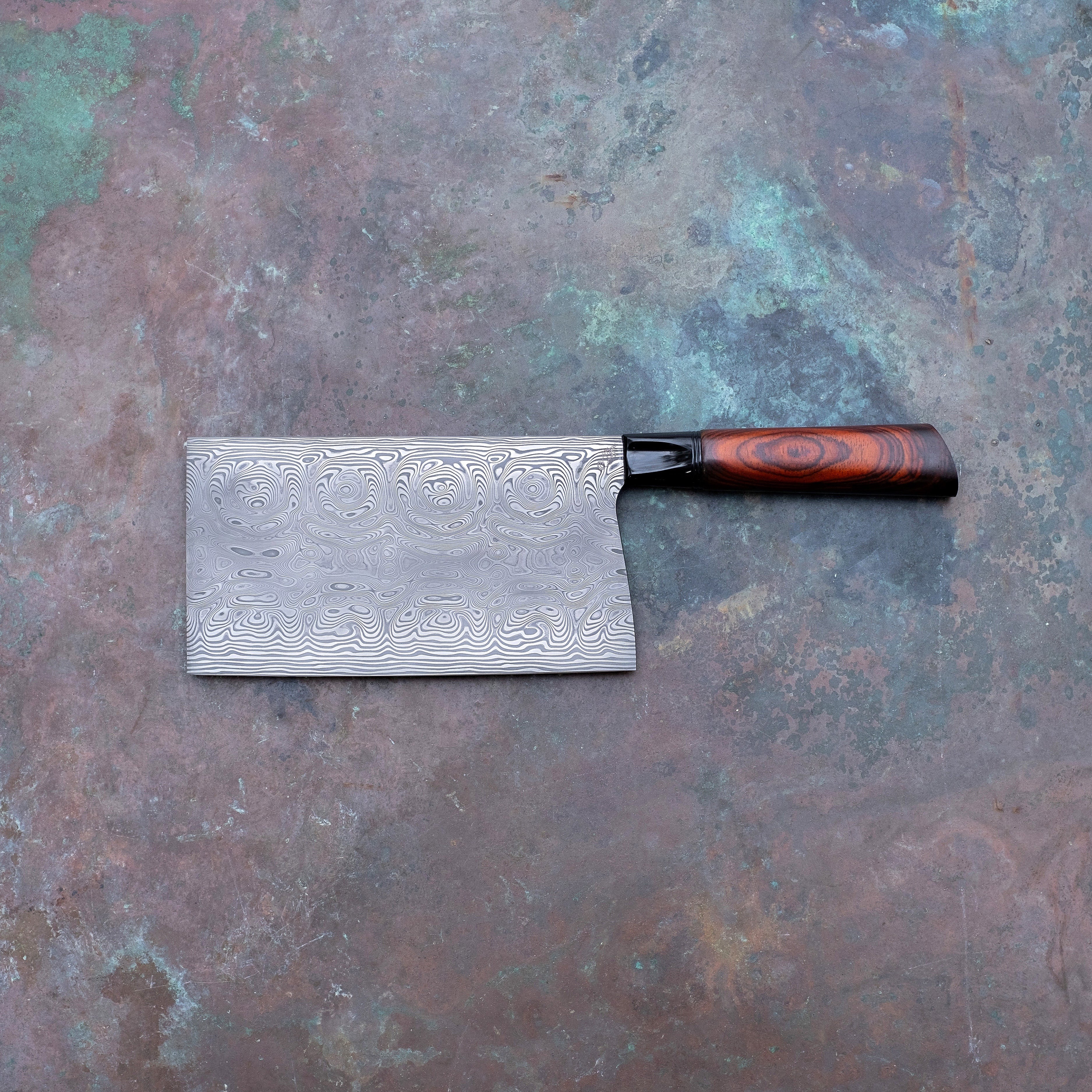 Chinese Cleaver in Grosserosen & Cocobolo