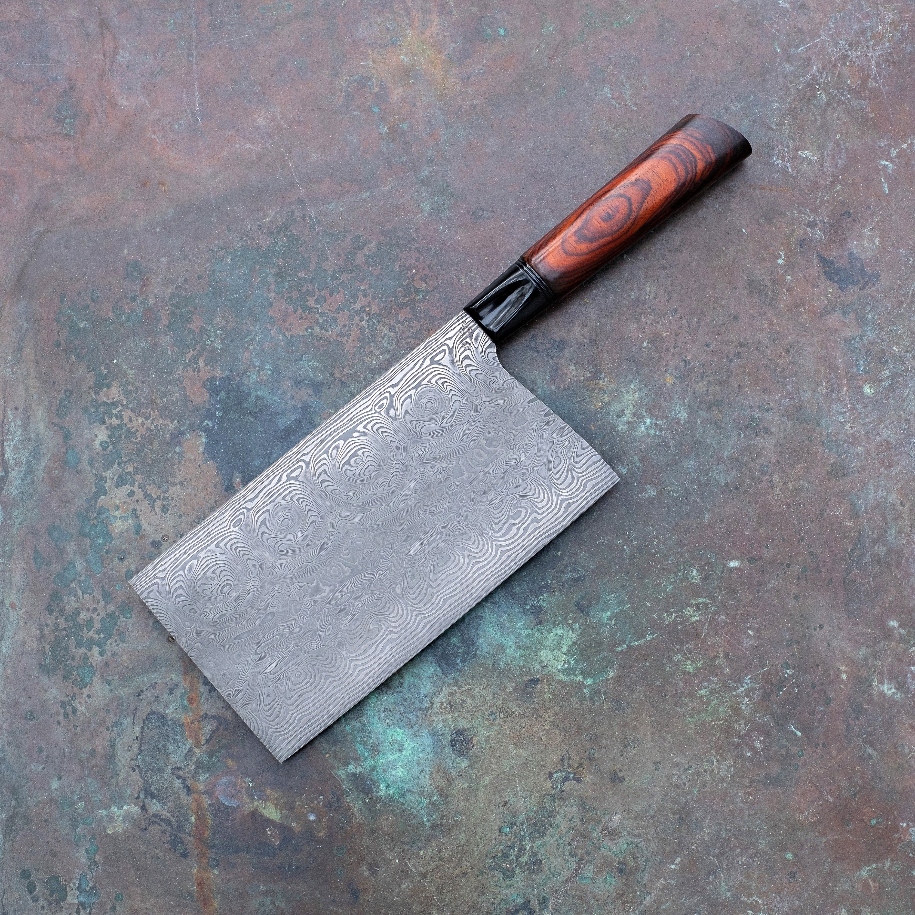 Chinese Cleaver in Grosserosen & Cocobolo