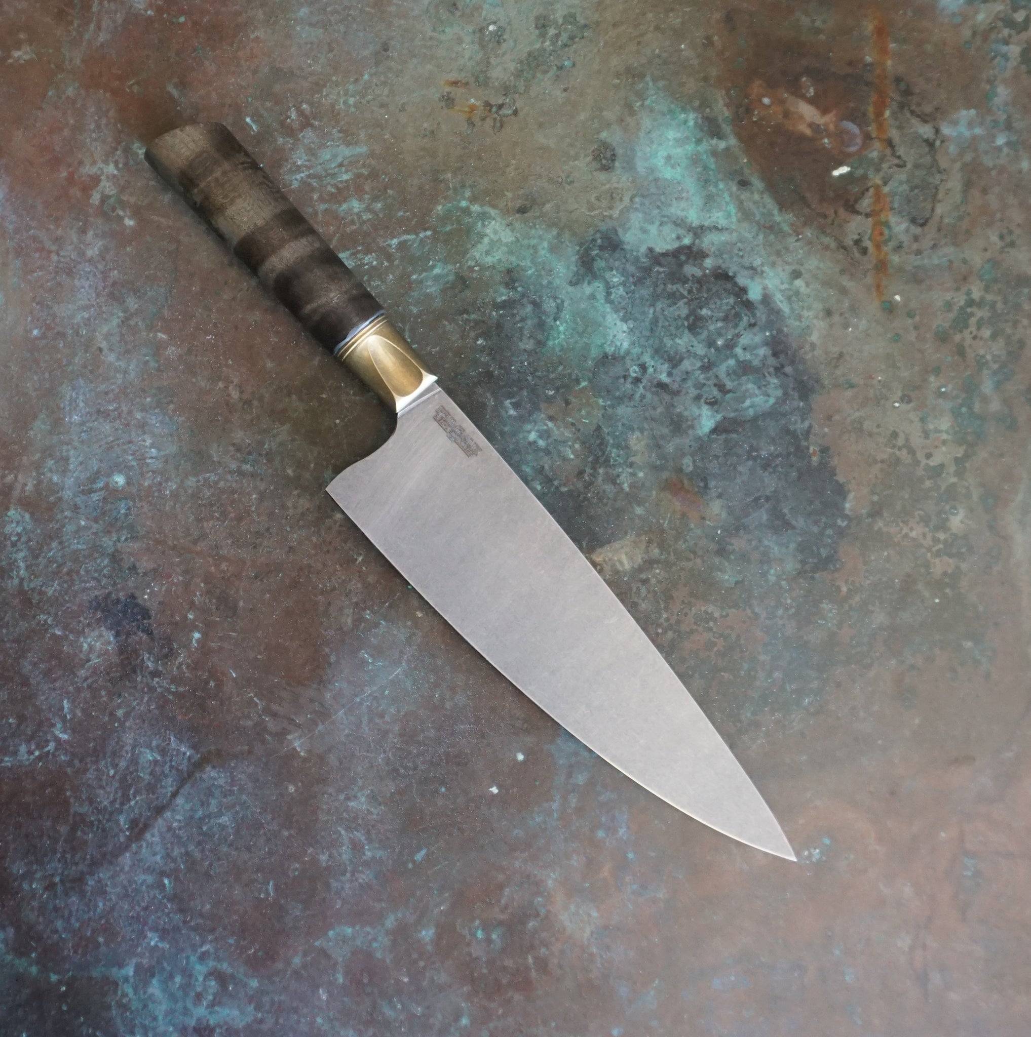 Black Maple Chef with Natural Bronze