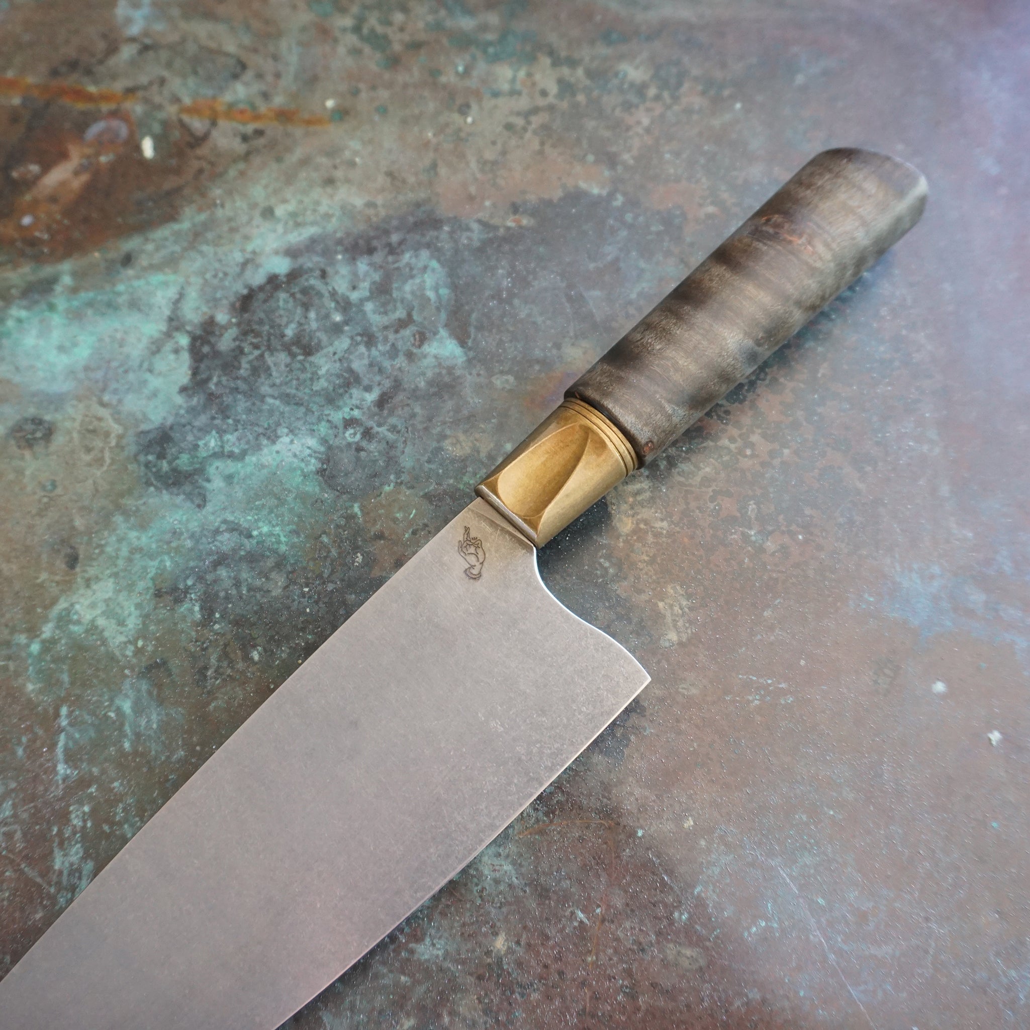 Black Maple Chef with Natural Bronze