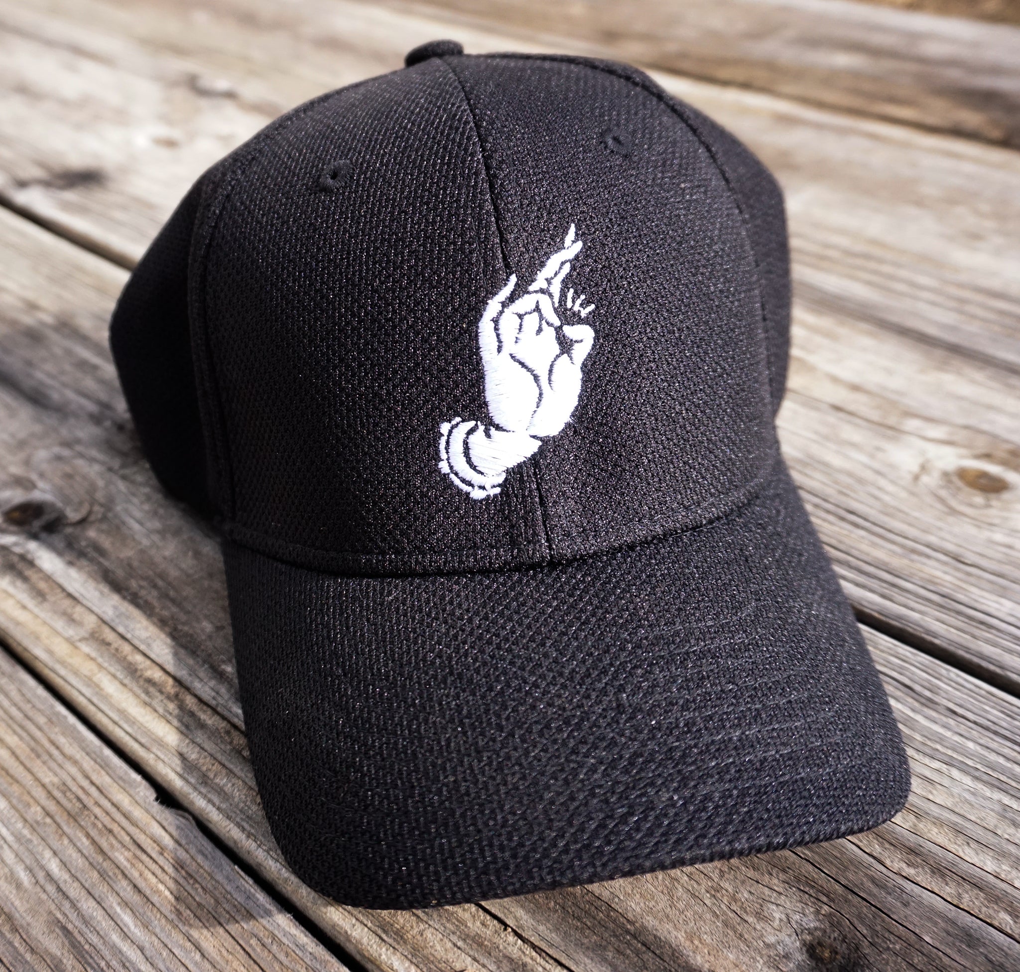 Embroidered Mudra Fitted Golf Hat